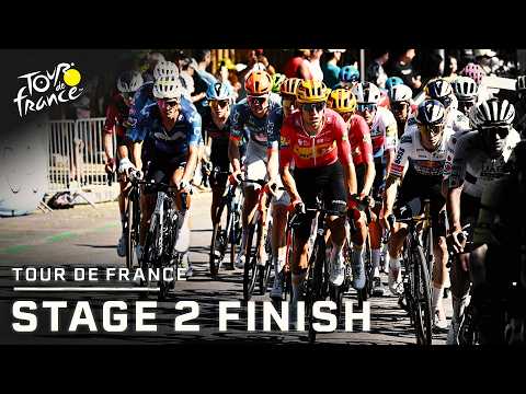 Tour de France 2026 highlights: Stage 2 Finish | Cycling on NBC Sports