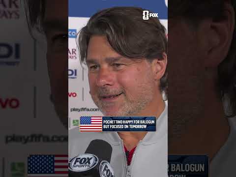Mauricio Pochettino talks about USMNT’s Flo Balogun’s red card suspension getting reversed