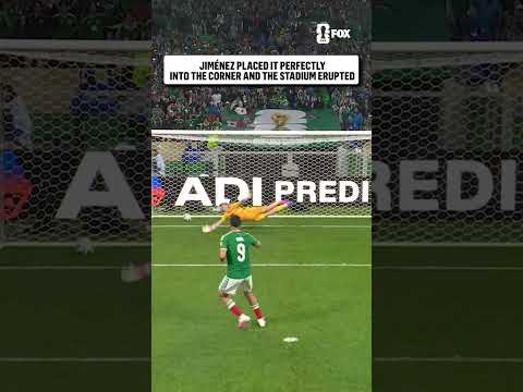 Raul Jiménez delivers from the spot to bring Mexico within one