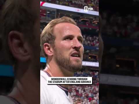 “Wonderwall” being sung after an England win never gets old 🏴