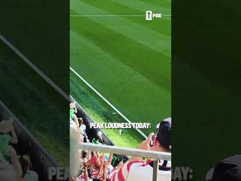 Seattle was rocking after that USMNT goal