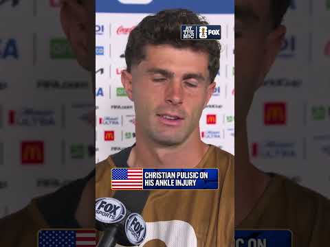 Christian Pulisic provides an update on the injury he faced