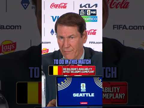 Rudi Garcia’s response to Belgium’s preparation ahead of Balogun’s availability