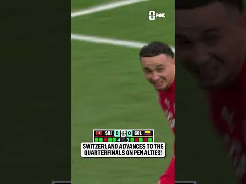 SWITZERLAND WINS IN PENS! RUBÉN VARGAS IS THE HERO!