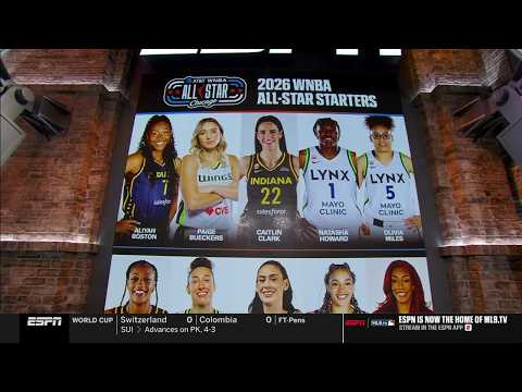 REVEALING WNBA All-Star reserves 🤩 | WNBA Countdown