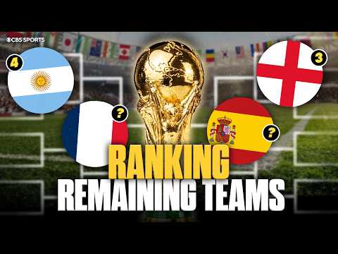 Ranking the 8 remaining teams in 2026 FIFA World Cup ✅