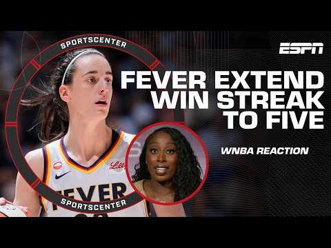 WNBA Reaction 🍿 Dream top Aces in Vegas, Fever score 100+ again | SportsCenter