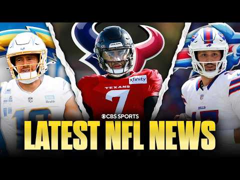 Latest NFL News: Is this a make or break season for C.J. Stroud & Justin Herbert? 🤔