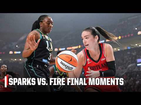 L.A. Sparks and Portland Fire go DOWN TO THE WIRE 🍿 | WNBA on ESPN
