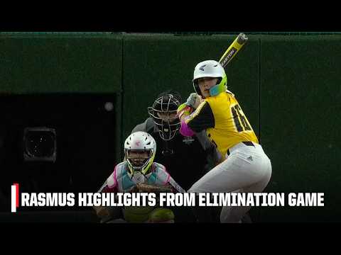 Kinley Rasmus Highlights ⚾ Leads Alabama to comeback win vs. Pennsylvania | LLWS