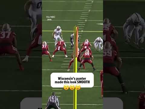 This was the perfect fake out #cfb #wisconsin