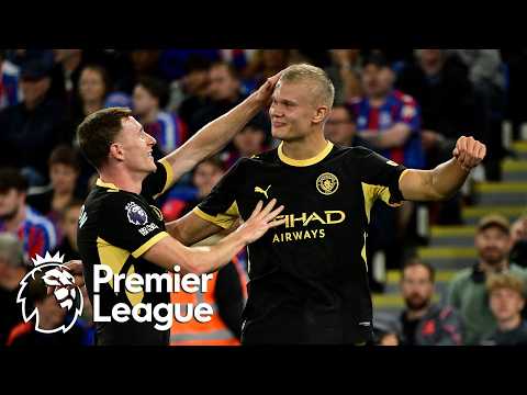 Erling Haaland, Rayan Cherki guide Man City past Crystal Palace | Premier League Update | NBC Sports