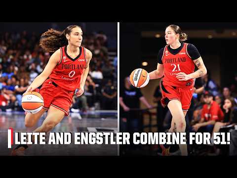 Carla Leite and Emily Engstler GO OFF against the Dream 🔥 | WNBA on ESPN
