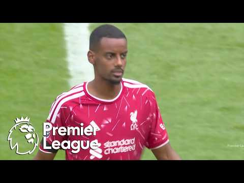 Alexander Isak equalizes for Liverpool against Nottingham Forest | Premier League | NBC Sports