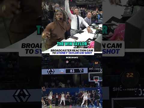 What a moment, what a call. Jordan Kent and Ice Young on the mic for Syndey Taylor’s game-winner