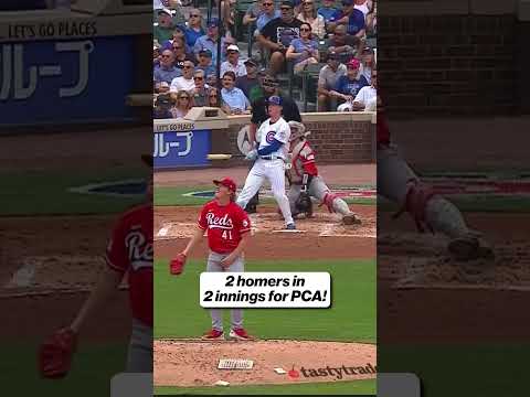 PCA making strong push for MVP 💪 #pca #cubs #mlb