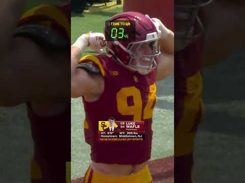 USC’s Luke Wafle is a BEAST ✌️💪
