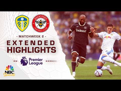 Leeds United v. Brentford | PREMIER LEAGUE HIGHLIGHTS | 8/30/2026 | NBC Sports