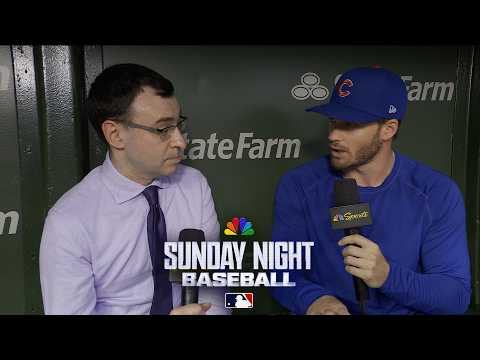 Ian Happ always knew about PCA’s power tools (FULL INTERVIEW) | Sunday Night Baseball | MLB on NBC