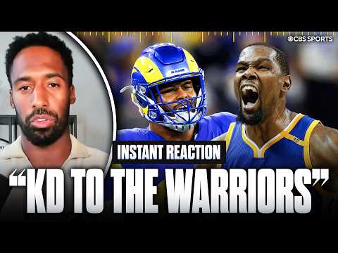 Former NFL player on Aaron Donald re-joining the Rams: ‘It is Kevin Durant to the Warriors’ 👀