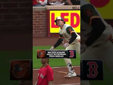 Orioles TRADE Adley Rutschman to Red Sox 🚨#orioles #redsox #adleyrutschman #trade #mlb #baseball