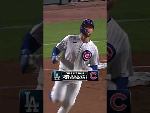 The Cubs hand the Dodgers their fourth straight loss! 🐻 #mlb #dodgers #cubs