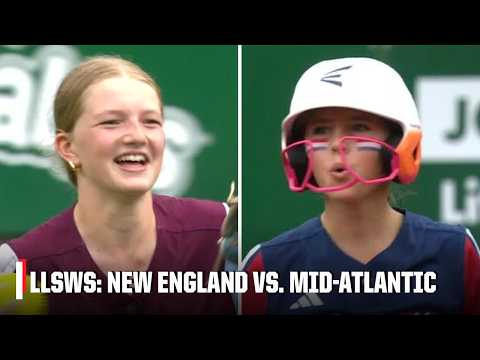 New England vs. Mid-Atlantic 🥎 | Little League Softball World Series | Full Game Highlights