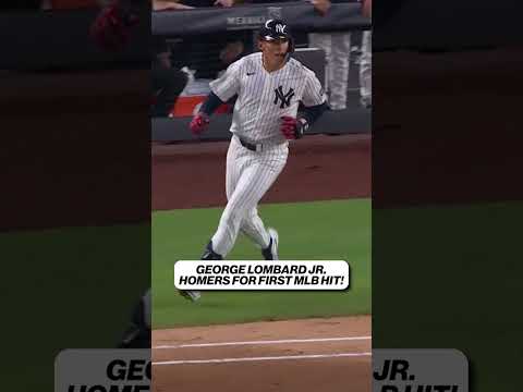 George Lombard Jr. with a perfect start! 😤 #mlb #baseball #yankees