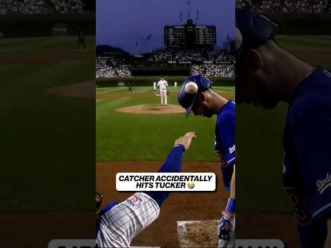 Kyle Tucker Gets DRILLED By Baseball 🤯 #mlb #kyletucker #Dodgers #cubs