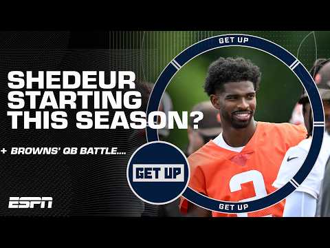 Jeff Darlington says Shedeur Sanders has SHOCKED people at camp 🤩 | Get Up