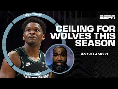 Perk says the Timberwolves’ ceiling with Ant & LaMelo is the Finals 👀 | NBA Today