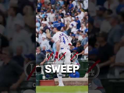 THE CUBS MAKE A STATEMENT! 😤 #cubs #mlb #baseball #sweep