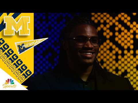Michigan’s Bryce Underwood talks about unleashing his ‘savage’ | Big Ten on NBC Sports