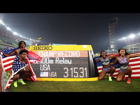 WORLD RECORD: United States mixed 4×400 team makes history at U20 Championships