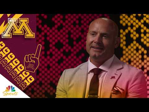 Fleck: ‘Minnesota closer to CFP than people think’ | Big Ten on NBC Sports