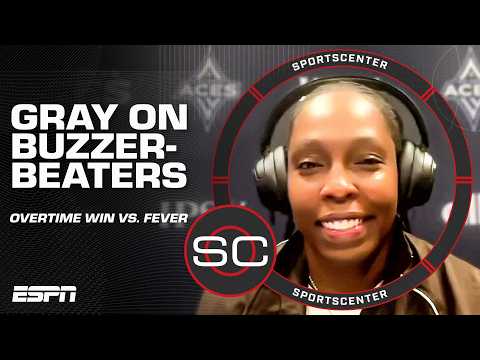 Chelsea Gray on LEGENDARY clutch performance vs. Indiana Fever 🔥 | SportsCenter