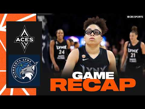 Olivia Miles & Napheesa Collier combine for 48 Points as Lynx take down Aces | Game Recap