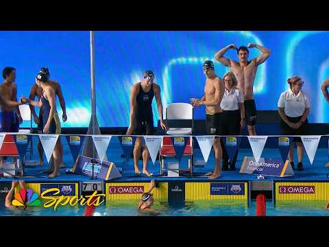 U.S. sets WORLD RECORD in mixed 4x100m medley relay in THRILLING finish to Night 1 | NBC Sports