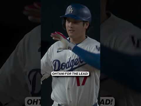 Shohei Ohtani CRUSHES a go-ahead home run to take the lead! 💥🔥 #MLB #DODGERS