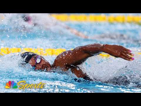 U.S women set American, U.S Open records in 4×100 freestyle relay | NBC Sports