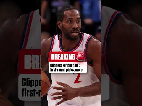 Clippers stripped of 5 first-rd picks, Steve Balmer issued $30M fine, and more #nba