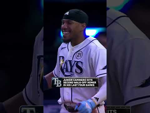 JUNIOR CAMINERO HAS DONE IT AGAIN! #MLB #rays