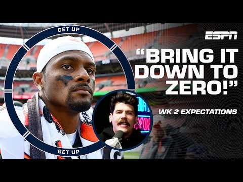 Taylor Lewan RIPS Deshaun Watson for comments on expectations for Week 2 matchup 👀 | Get Up