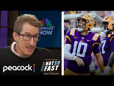 Is Sam Leavitt’s doubtful tag vs. Ole Miss ‘gamesmanship’ from LSU? | Not So Fast | NBC Sports