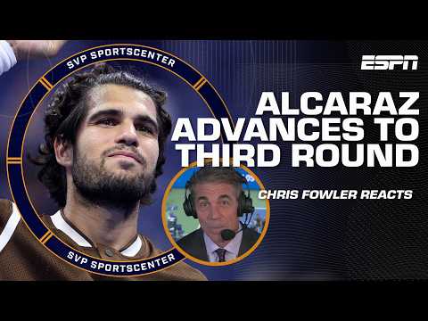 US Open Reaction 🎾 Carlos Alcaraz continues ‘impressive’ return | SC with SVP