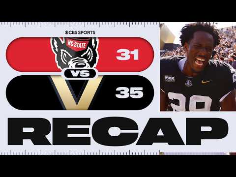 Vanderbilt wins off recovered end zone fumble to beat NC State in crazy ending