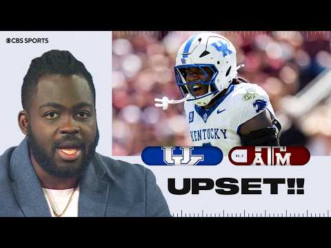 Kentucky SHOCKS No. 9 Texas A&M on the road! | Are the Aggies overrated? 🤔