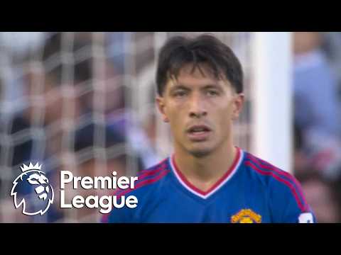 Lisandro Martinez deflects Senne Lammens save into his own net | Premier League | NBC Sports