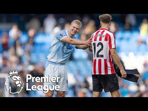 Manchester City fire away, Manchester United draw Fulham | Premier League Update | NBC Sports