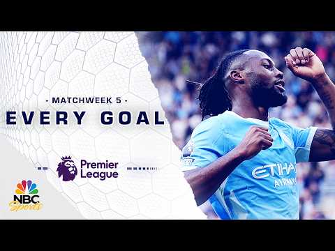 Every Premier League goal from Matchweek 5 (2026-27) | Premier League | NBC Sports